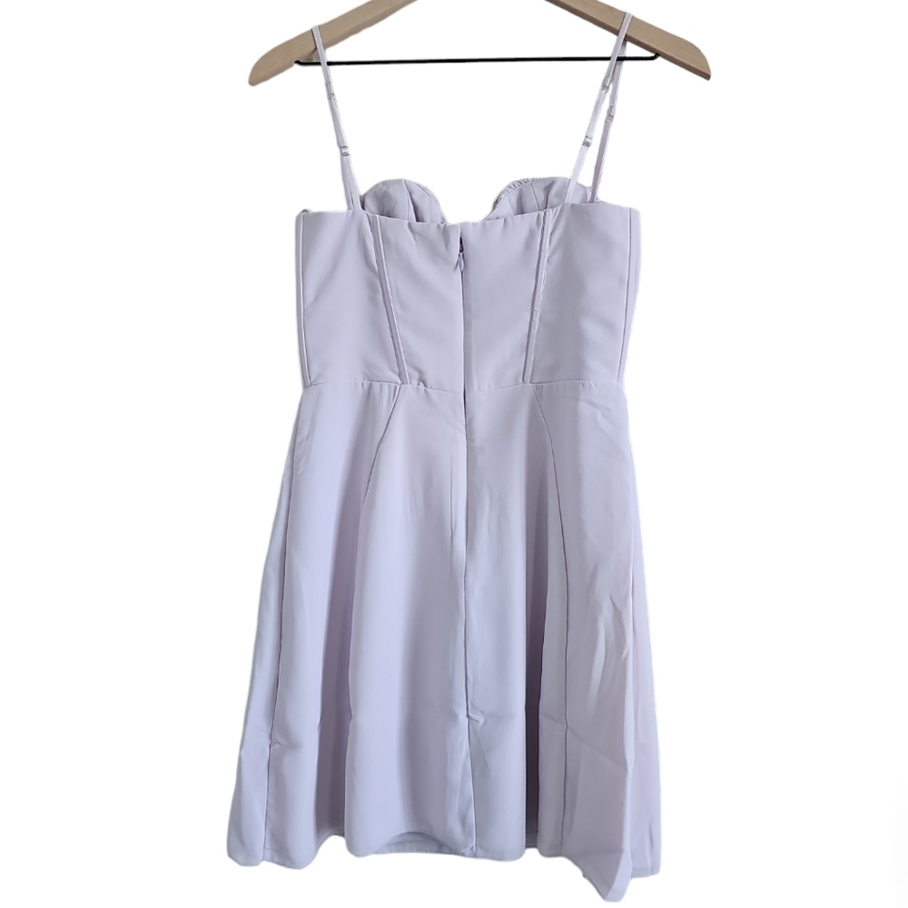NWT - OH POLLY ELWIRA GEORGETTE A-LINE CORSET MINI DRESS - Picture 5 of 12